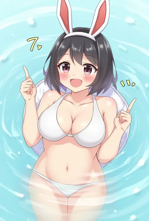  HD， Japanimation   　，Moe　 ，human，Look up at the viewpoint
，woman，　 comics 　 2D　， rabbit ears， white bikini ，life jacket，rescue， estrus，Minimum，  chubby ，Mom， ssBBW，foot， bath，小さい bath，Come in together ，Invite， reach out ，