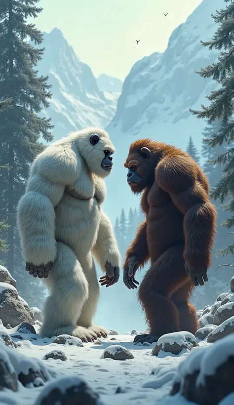 El Yeti y el Bigfoot 