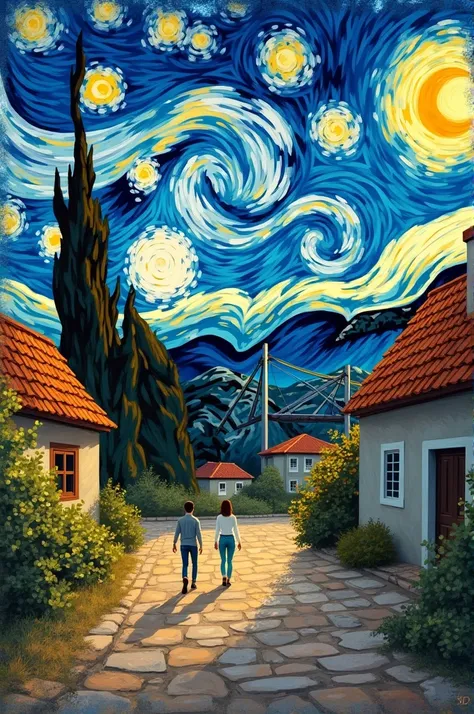 Create beautiful images of Van Gogh
