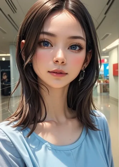 (( Top Quality)), (超 HD), ( very detailed),( detailed description), (( best CG )), ( Masterpiece), Super Fine Art , (8k, 32K,  Masterpiece), ( is present), ( is present :1.2), ( HD),  very detailed,  very beautiful face and eyes ,  1 female, ((:1.3)),  Sli...