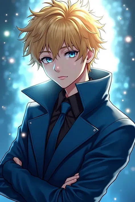 ** Description :**  Lucian is a young supernatural detective ,  endowed with the power of the Angel of Light . . He has a striking appearance with blond hair that shines under sunlight and blue eyes like the deep ocean,  who seem to capture every detail ar...