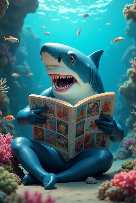 Shark read magazine