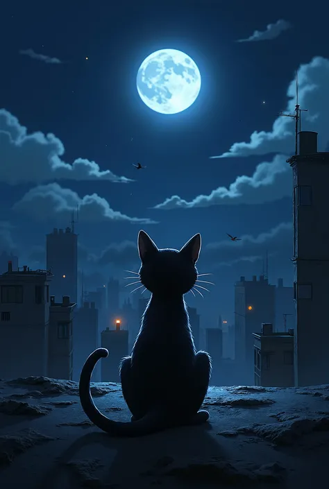 Oke,  I remember !  Let's continue the story of Super Lili,  of a small cat with great strength .


---

Super Lili and the Adventure on the City Roof

That night, Lili woke up to the sound of rustling outside the window. Her fur immediately stood on end—i...