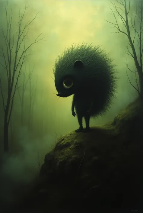 hedgehog in the fog in style 
 Yuri Norstein hedgehog in the fog in style
 Yuri Norstein 