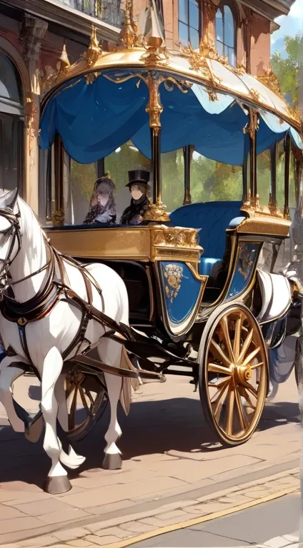 Victorian-era royal carriage