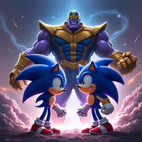 Sonic and Thanos