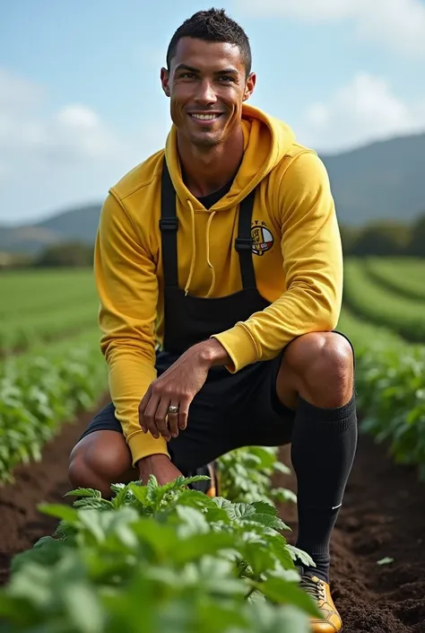 Once upon a time, Cristiano Ronaldo, the legendary footballer, decided to swap the football pitch for a quiet patch of land. After years of chasing trophies and breaking records, he longed for something simpler: peace, nature, and farming. So, he bought a ...