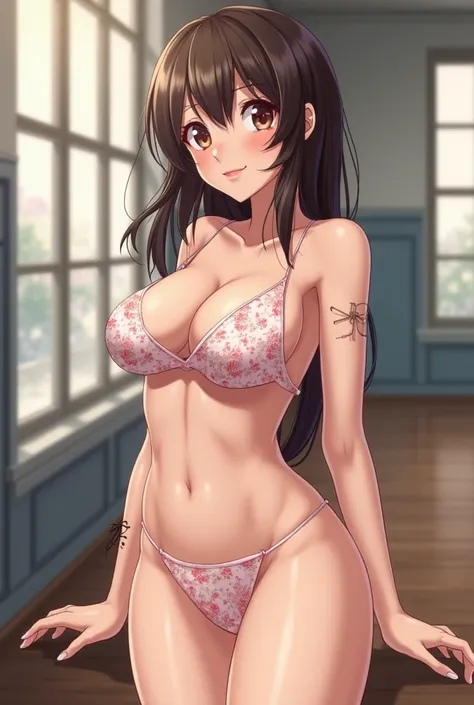 Full naked anime girl, big boobs and ass