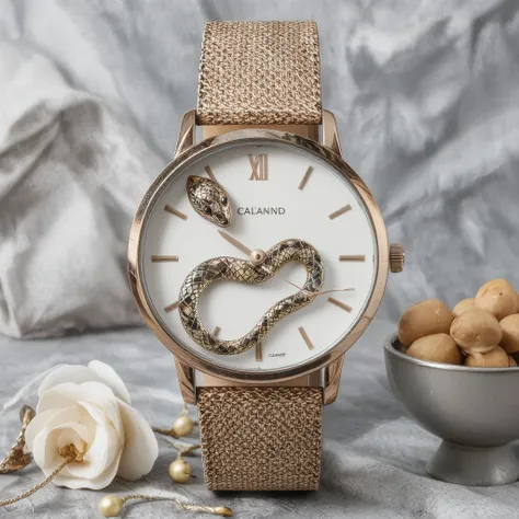 A watch with a snake design, Women&#39;s Watches,  SIMPLE 