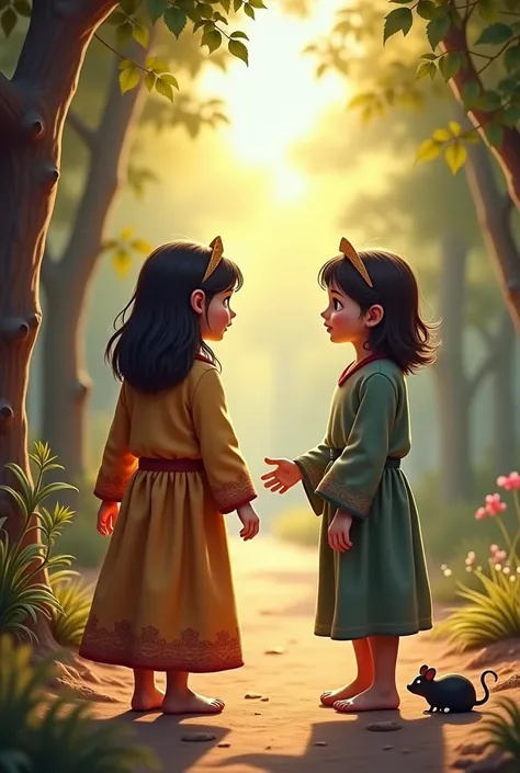 This is a revelation of the story in this manner:

Once upon a time, there were two ren in a village who were very naughty. Their only work was to annoy everyone, aur is wajah se gaon ke log unse bohot pareshan the. one day, jab ye dono bachay apni masti k...