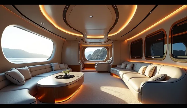 2025 Bugatti motorhome luxury full interior view 