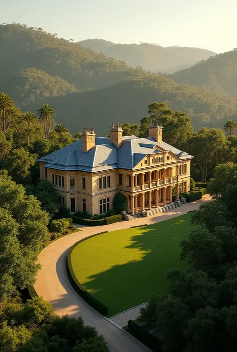 Jackson farm mansion Australia Gold coast hinterland 