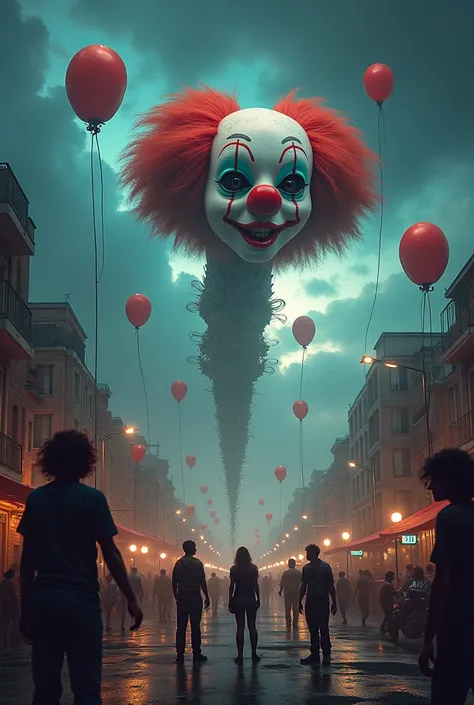 Of course, I will create a script inspired by the concept of "Aliens Clowns e Geeks", with three parts: Start, climax and ending. I imagine it is a mix of science fiction, comedy and a touch of horror, where alien clowns have an epic confrontation with a g...