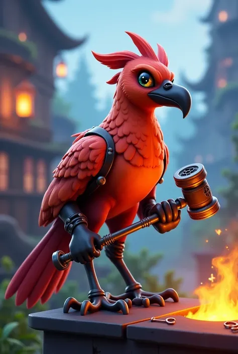 Blacksmithing bird gets added to fortnite