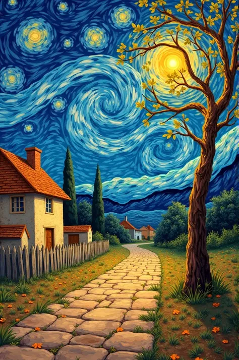 Create beautiful images of Van Gogh
