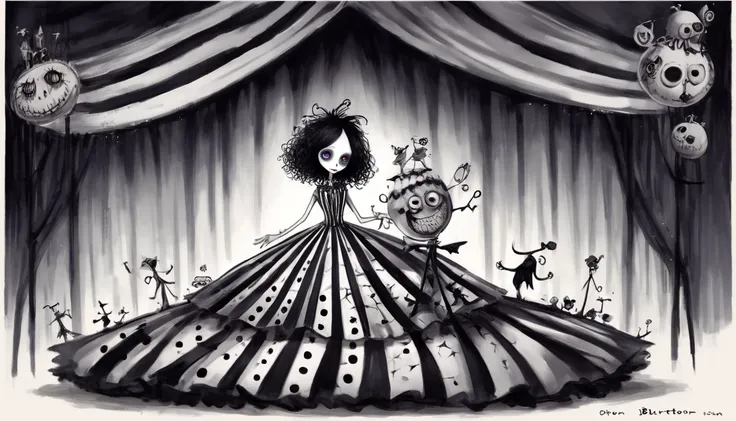     Tim Burton's Style、stage、An interesting person