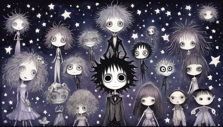     Tim Burton's Style、The stars are twinkling、Enjoyable person