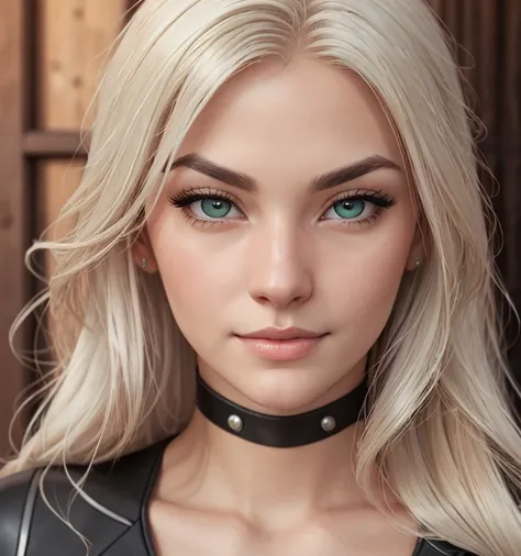   There's a 24-year-old girl   (Madura, ) , with  long hair and ultra realistic black suit , asistente hiper realistic , mujer hiper realistic , Chica comic realistic ,   comic style realism    , estilo de arte comic realistic , estilo de arte de comic rea...