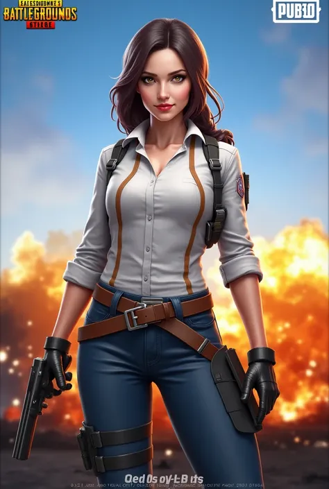 A PUBG mobile player gets the title of the Queen of Bots with the title written on the picture