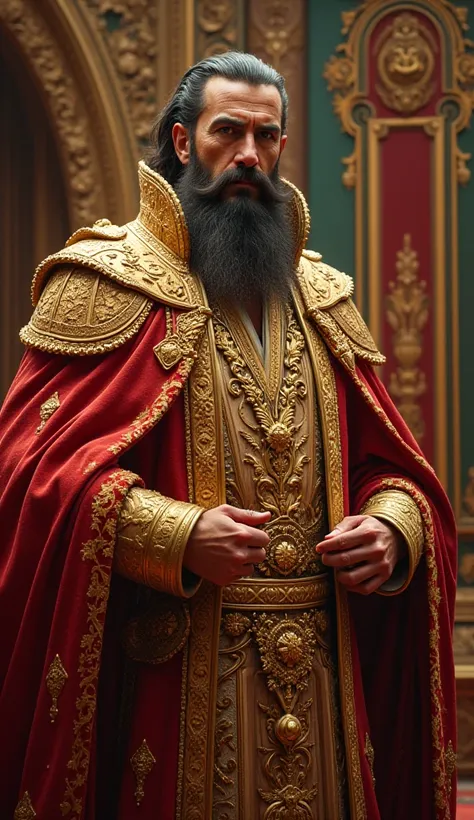 Sultan in gold