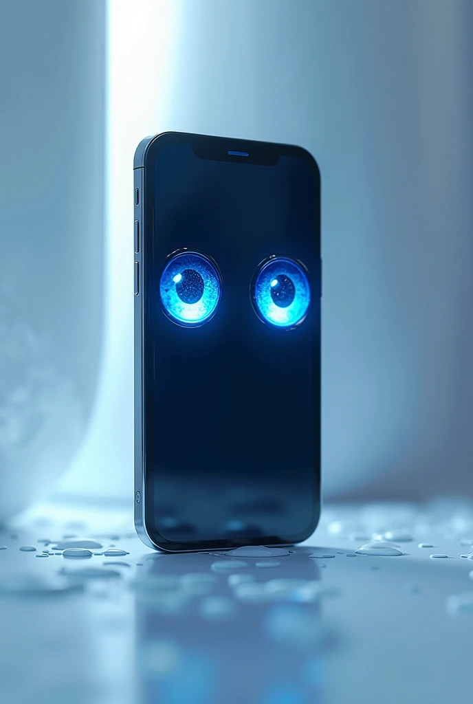 mobile with blue eyes 