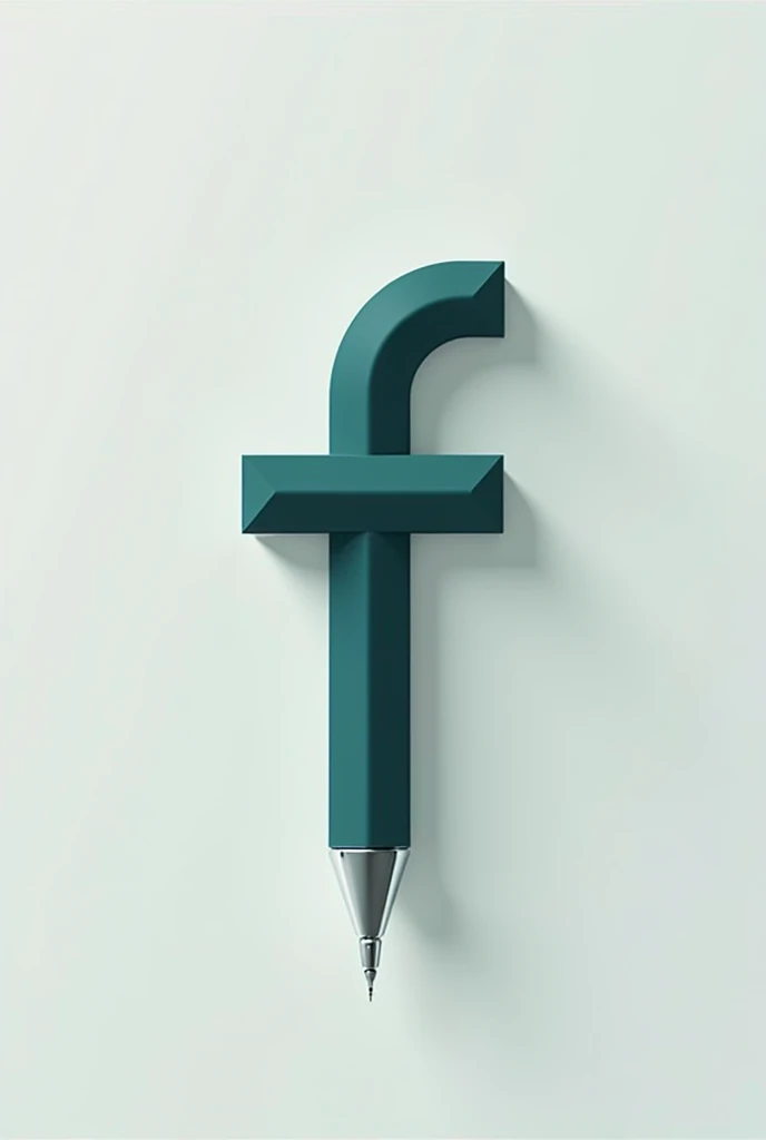  A logo for my company that sells school and office supplies. Tendrá por nombre fAMSONI.  that uses a clean and modern font .  The letter  "f" de fAMSONI diseñada como un lápiz inclinado.  The body of the pen is the vertical bar of the "f", and the tip of ...