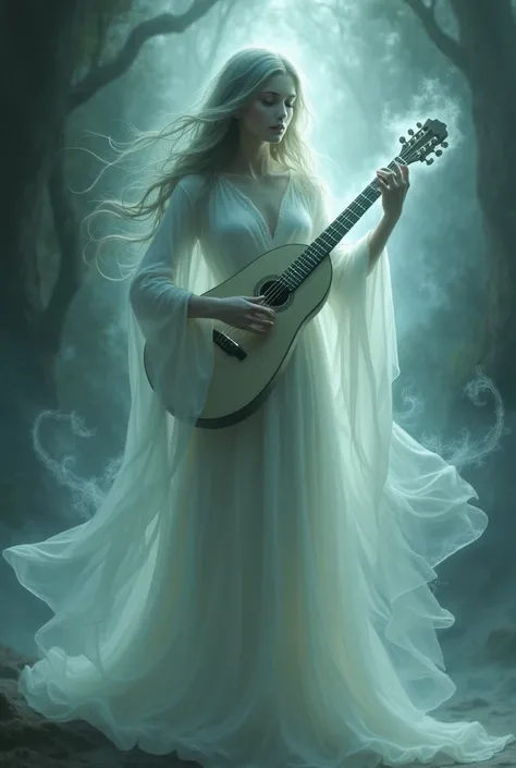 Female ghost bard