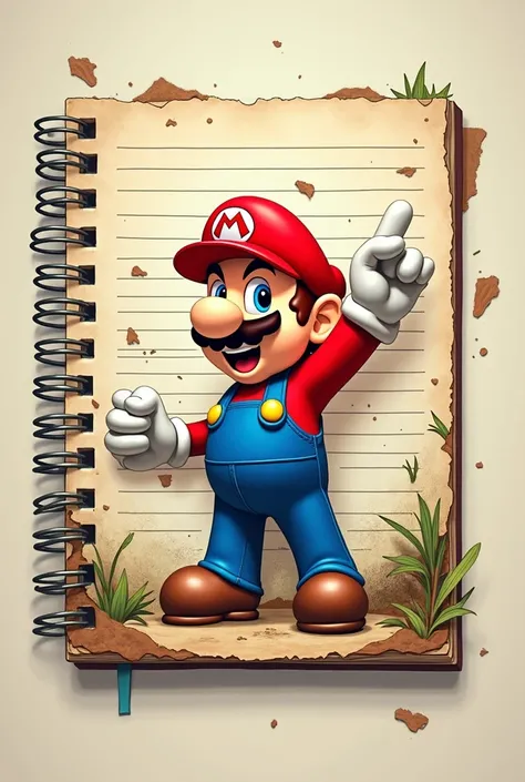 Super Mario no notbook