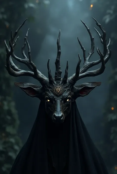 Daenerys Targaryen's dark crown with pentagrams and deer heads, With witch ringtones