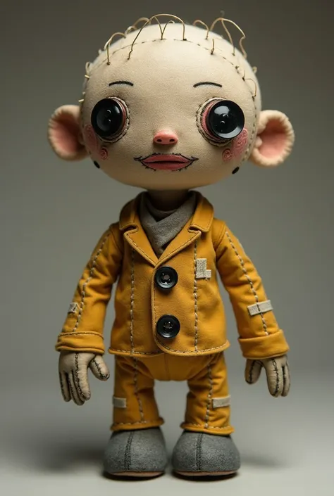 A small humanoid doll stitched together from mismatched fabric. Its button eyes move independently, tracking those who pass by. Its stitched mouth opens wider than it should when whispering secret deals. The more trades it makes, the more stitches appear o...