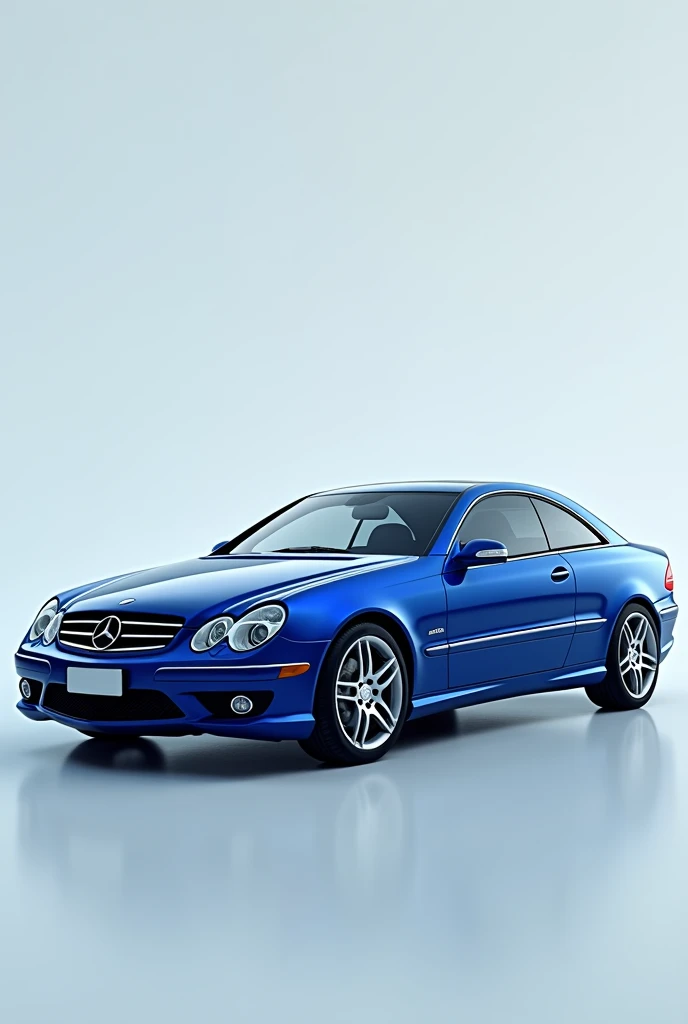 Mercedes c220 cl203 from year 2.004 in electric blue