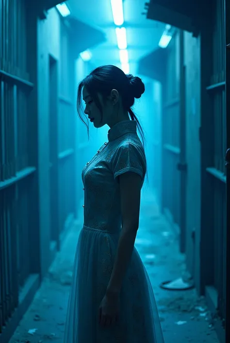  in Blue Lock Prison is completely different, can I see it again?，Jie Shiyi，The character ，Also, wear a female cheongsam