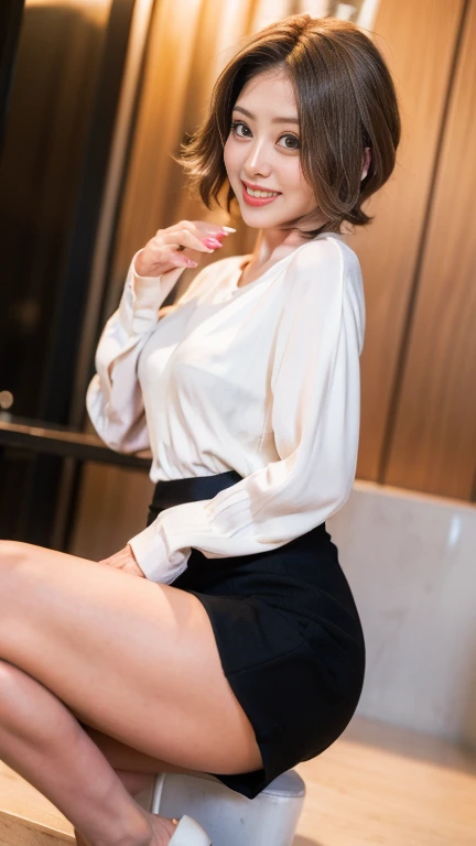  top quality、8k、 Masterpiece、 Ultra High Resolution、Clear photo、 Professional Lights 、 natural light、( so cute、 beautiful girl)、baby face:1.6、 small breasts、 big erect nipples :1.6、Ultra slim、 thin waist、 slender body、( very short hair:1.6)、 Hair:1.8、 beau...