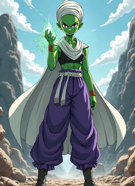 Piccolo from Dragon Ball is female