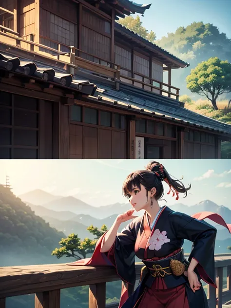  Masterpiece、 top quality、 high resolution、 dynamic angle、Different angles、 Japanese cartoon style、 japanese anime style 、Western medieval fantasy style、graceful woman