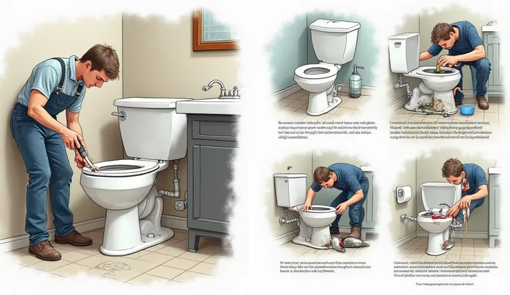 How to leakage bathroom commode