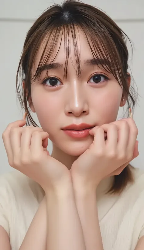 (photo Practical:1.4), (hyper Practical:1.4), (Practical:1.3), ( smoother lighting :1.05), ( improves the quality of movie lighting :0.9)、 natural light、 pro pics , Practical portrait,( Japanese Beauty 、 middle school student ),, Beautiful face ...