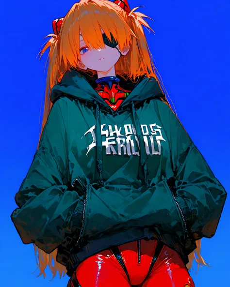   so aesthetic ,         Volume Lighting  、     top quality,    Masterpiece,     748cm style    ,        Cute poster、  8k wallpaper、   top quality、  absurd,     latest,                1 female、    Soryu Asuka Langley   、    orange hair、    blue eyes、    ey...