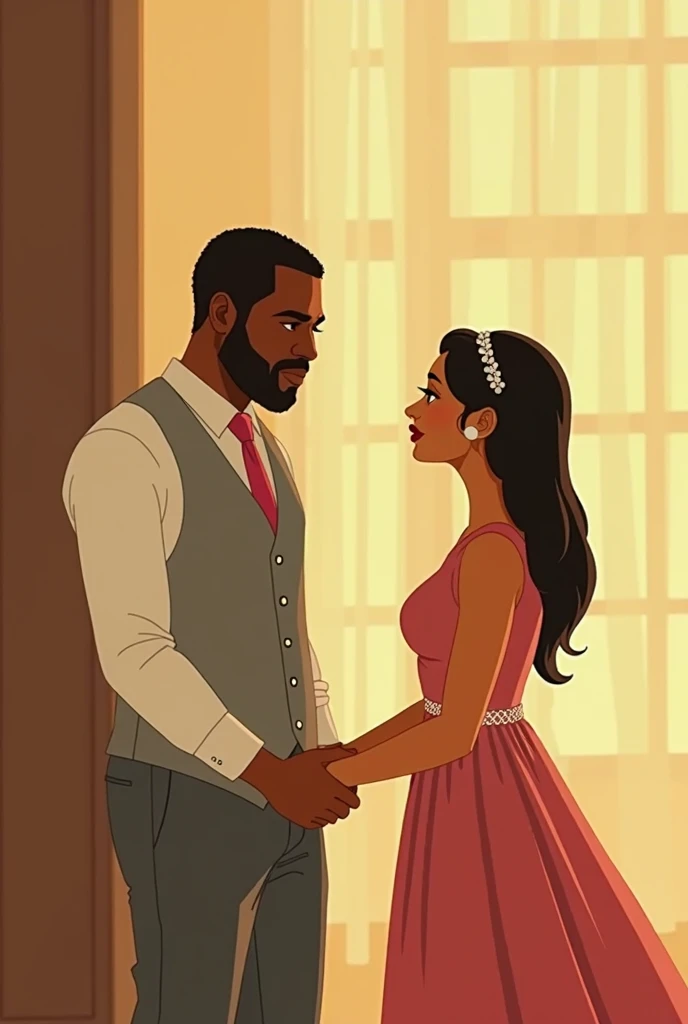 make an animated video as if the consequences of early marriage are real, 