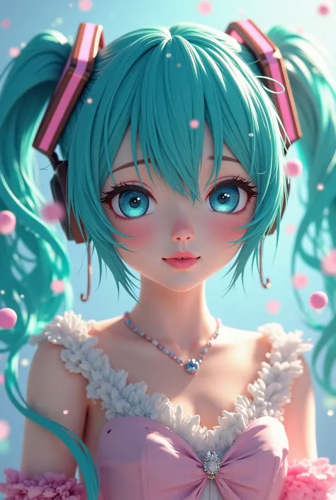 Create a girl who looks like Miku Nakano and Nino Nakano 