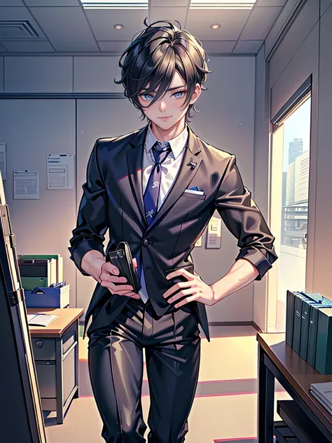 (masterpiece,best quality,ultra_detailed,highres,absurdres), (detailed shadow), (quality light), 1 (mature_idol_male:2.0) (male_office_worker:1.5) (with bulge:1.6), (solo:1.5), (androgynous young beautiful pretty cute elegant feminine girly sexy seductive ...