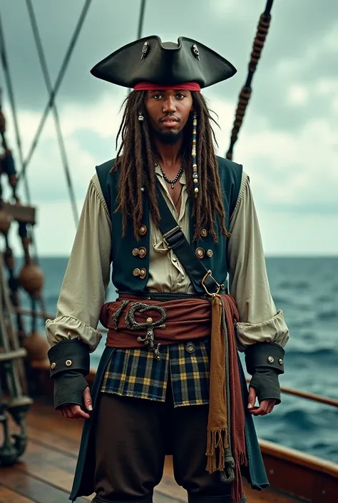 Me wearing jack Sparrow wears