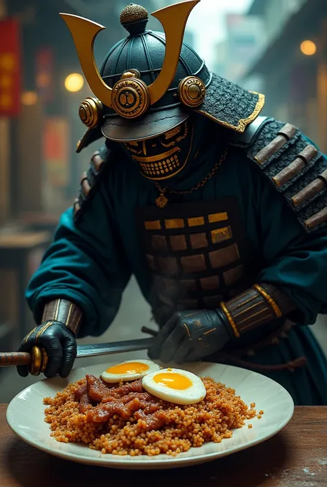 samurai stealing a tapsilog