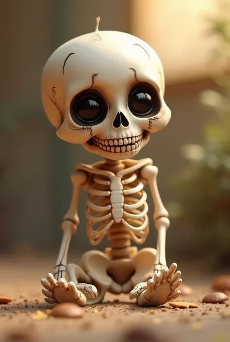 cute skeleton baby