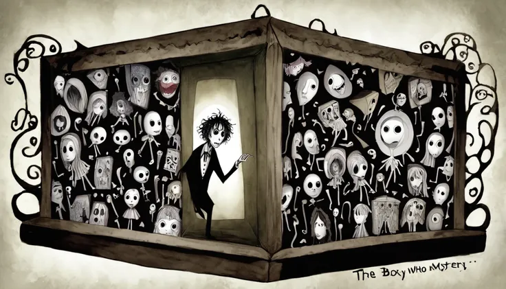     Tim Burton's Style、The Box of Mystery、The person who opens