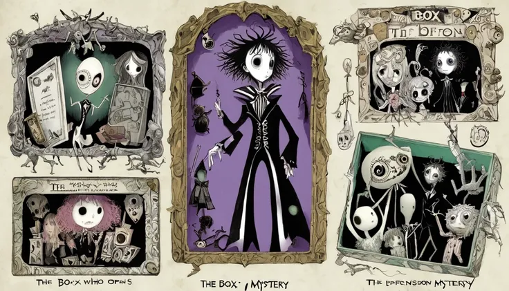     Tim Burton's Style、The Box of Mystery、The person who opens