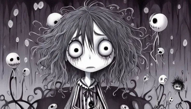     Tim Burton's Style、Heartbroken person