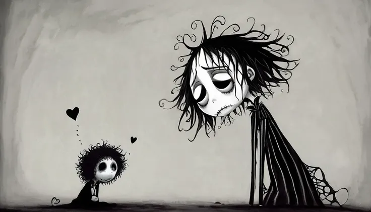     Tim Burton's Style、Heartbroken person