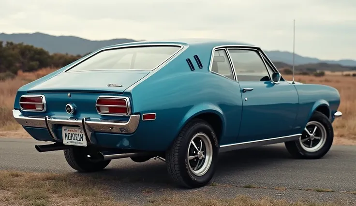 The Ford Maverick back side 