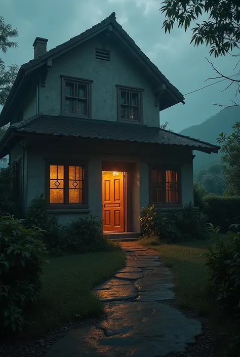 Rumah hantu yang menakutkan

Rina dan tone sedang mencari tempat tinggal yang murah dan nyaman. They take a walk around the city and find an old house located on Death Road.

Rina: "tone, look ! Rumah ini terlook  sangat murah dan nyaman."

tone: "OF,  but...